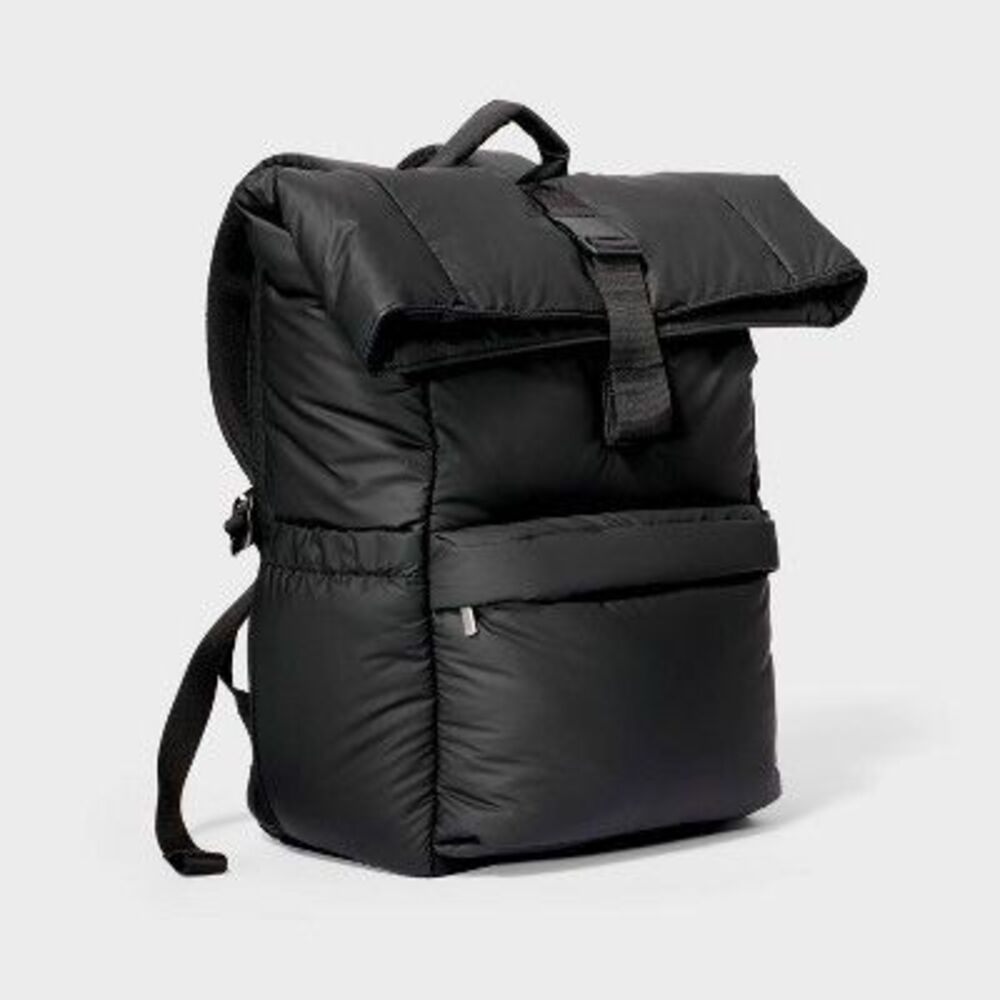 Open Story - Puffer 16" Backpack Black - Open Story Black